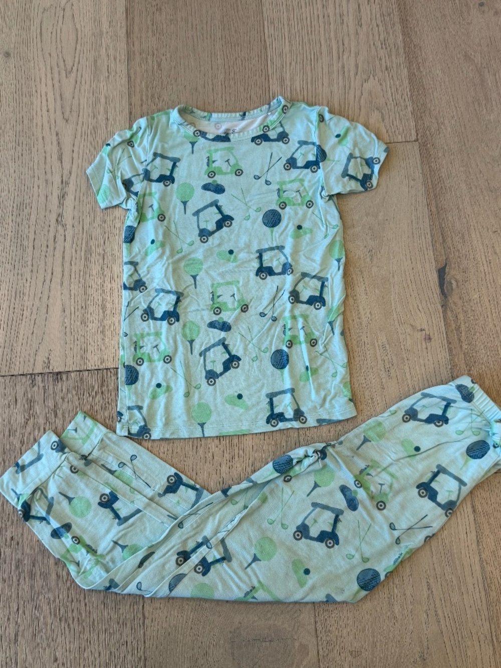 Little Pajama Co. Bamboo Golf Pajamas Set 6Y